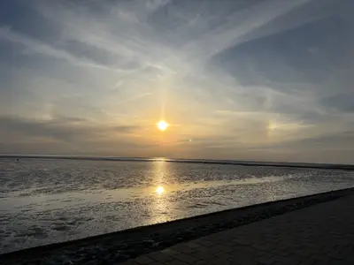 Sonnenuntergang Büsum