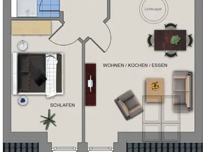 Ferienwohnung für 2 Personen (50 m²) in Büsum 3/10