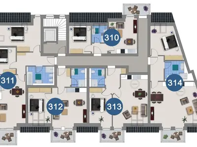 Ferienwohnung für 2 Personen (50 m²) in Büsum 4/10