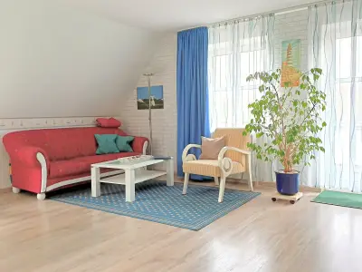 Wohnzimmer (FeWo Möwe)