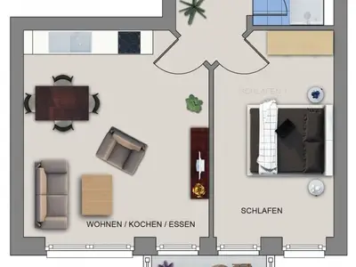 Ferienwohnung für 2 Personen (60 m²) in Büsum 3/10