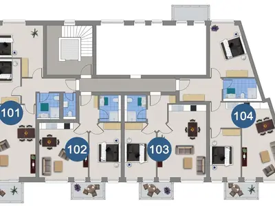 Ferienwohnung für 2 Personen (60 m²) in Büsum 4/10