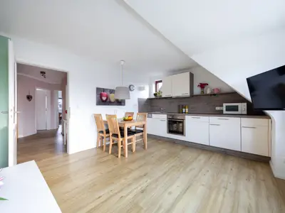 Küchenzeile im Wohnraum