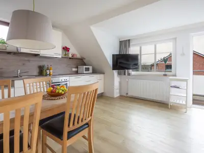 Küchenzeile im Wohnraum