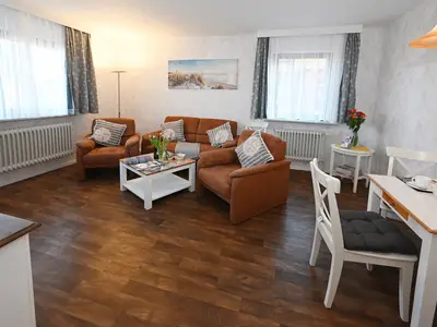 Wohn- und Essbereich (Wohnung Lisa)