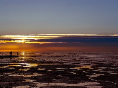 Sonnenuntergang Wattenmeer