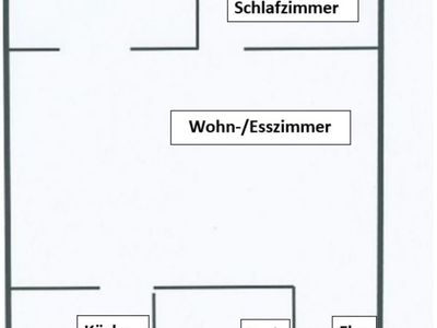 Ferienwohnung für 2 Personen (36 m²) in Butjadingen-Burhave 8/10