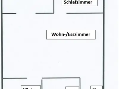 Ferienwohnung für 2 Personen (36 m²) in Butjadingen-Burhave 2/10