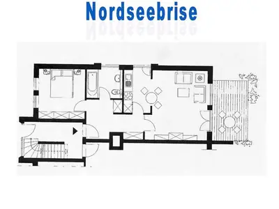 Ferienwohnung für 2 Personen (60 m²) in Butjadingen-Sillens 2/10