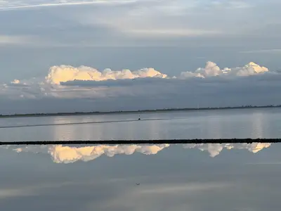 Jadebusen am Eckwarder Siel (Hafen)