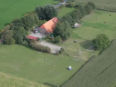 Der Resthof aus der Luft