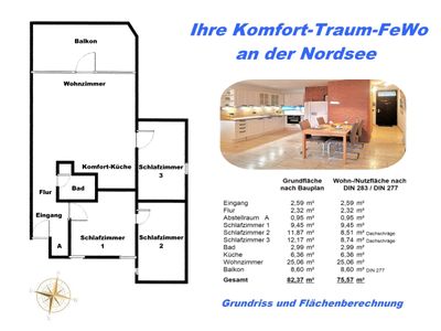 Ferienwohnung für 7 Personen (70 m²) in Butjadingen-Tossens 5/10