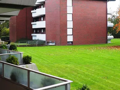 Blick vom Balkon