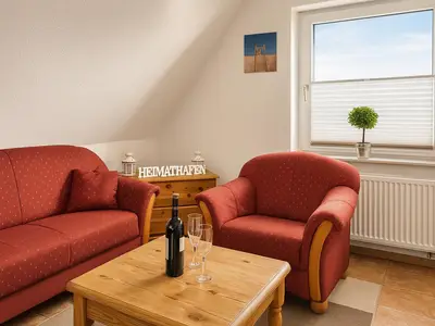 Wohnzimmer im Obergeschoss