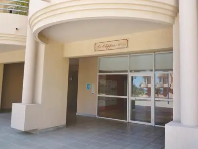 outside