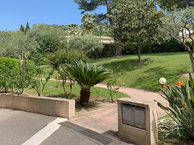 outside