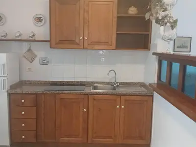 Villa Giuliana, Kochnische.