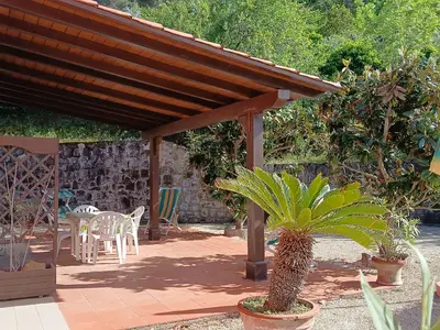 Villa Giuliana, äußerer Portikus.