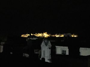 La Cité de nuit depuis la terrasse
