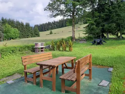 FH Am Skihang Carlsfeld Terrasse + Grillplatz