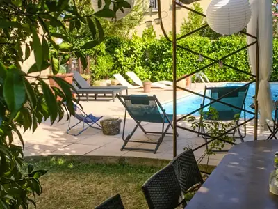 outside