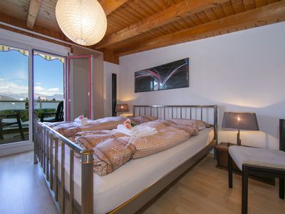 Schlafzimmer mit Terrasse