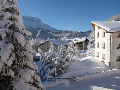 Winterblick nach St. Moritz