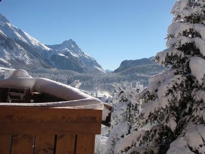 Winterblick nach Pontresina