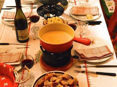 Fondue-Dinner