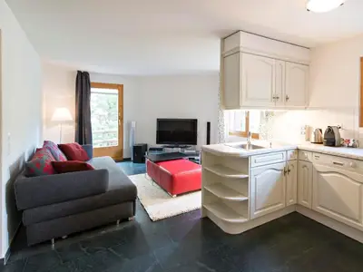 Wohnzimmer und Küche