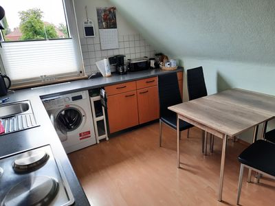 Ferienwohnung Rita Dreyer Küche Essecke