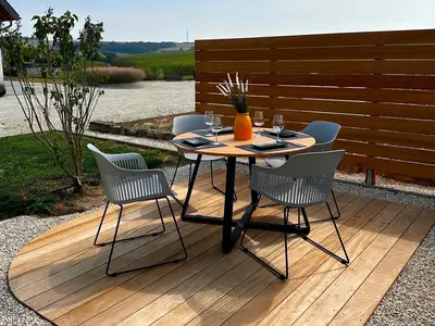 Grillbereich/Terrasse für die Gäste