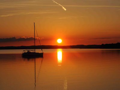 Sonnenuntergang am See