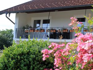 Blick auf den Balkon