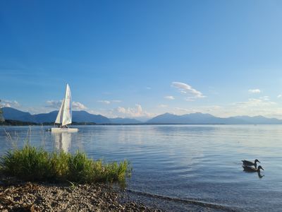 See- und Bergblick bei Chieming