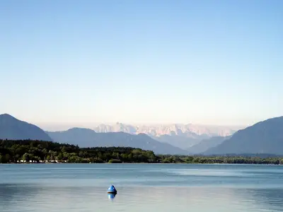 Blick auf den Chiemsee