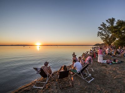 Sonnenuntergang am Chiemsee