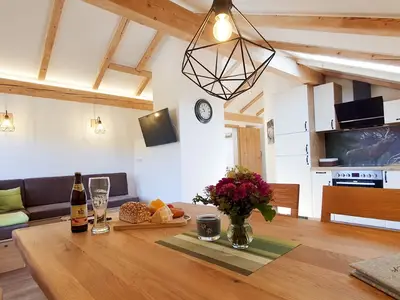 Offener Wohn-Essbereich