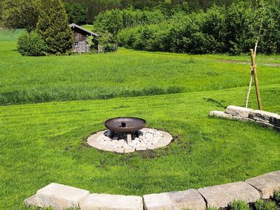 Garten mit Grillplatz, Ausblick