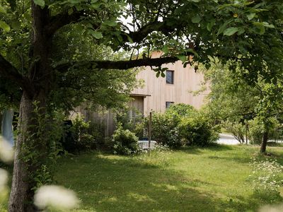 Blick auf das Ferienhaus