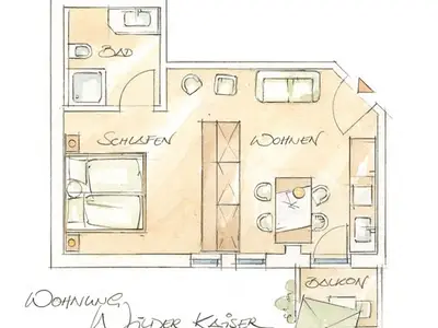 Ferienwohnung für 4 Personen (40 m²) in Chieming 10/10