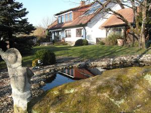 Garten mit Blick zum Haus