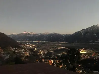 Abendstimmung von der Terrasse