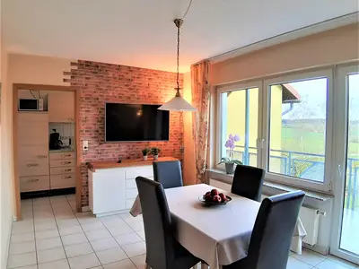 Ferienwohnung Arold Wohn/Essbereich