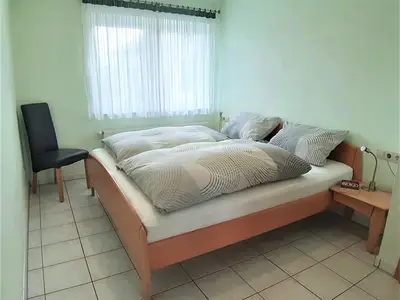 Ferienwohnung Arold Schlafraum, Betten auch separat als Einzelbetten stellbar