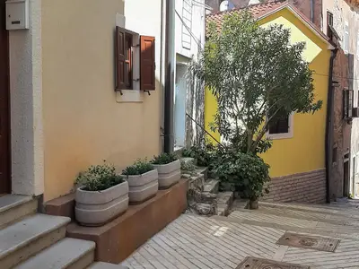 outside