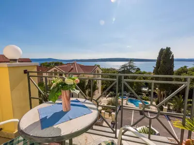 Ferienwohnung für 3 Personen (60 m²) in Crikvenica 1/10