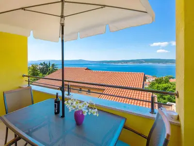 Ferienwohnung für 5 Personen (76 m²) in Crikvenica 1/10