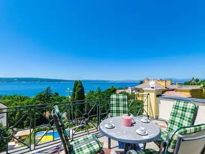 Ferienwohnung für 4 Personen (104 m²) in Crikvenica 1/10