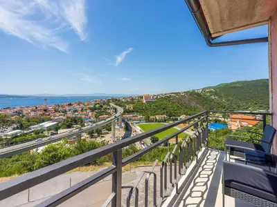 Ferienwohnung für 6 Personen (83 m²) in Crikvenica 1/10